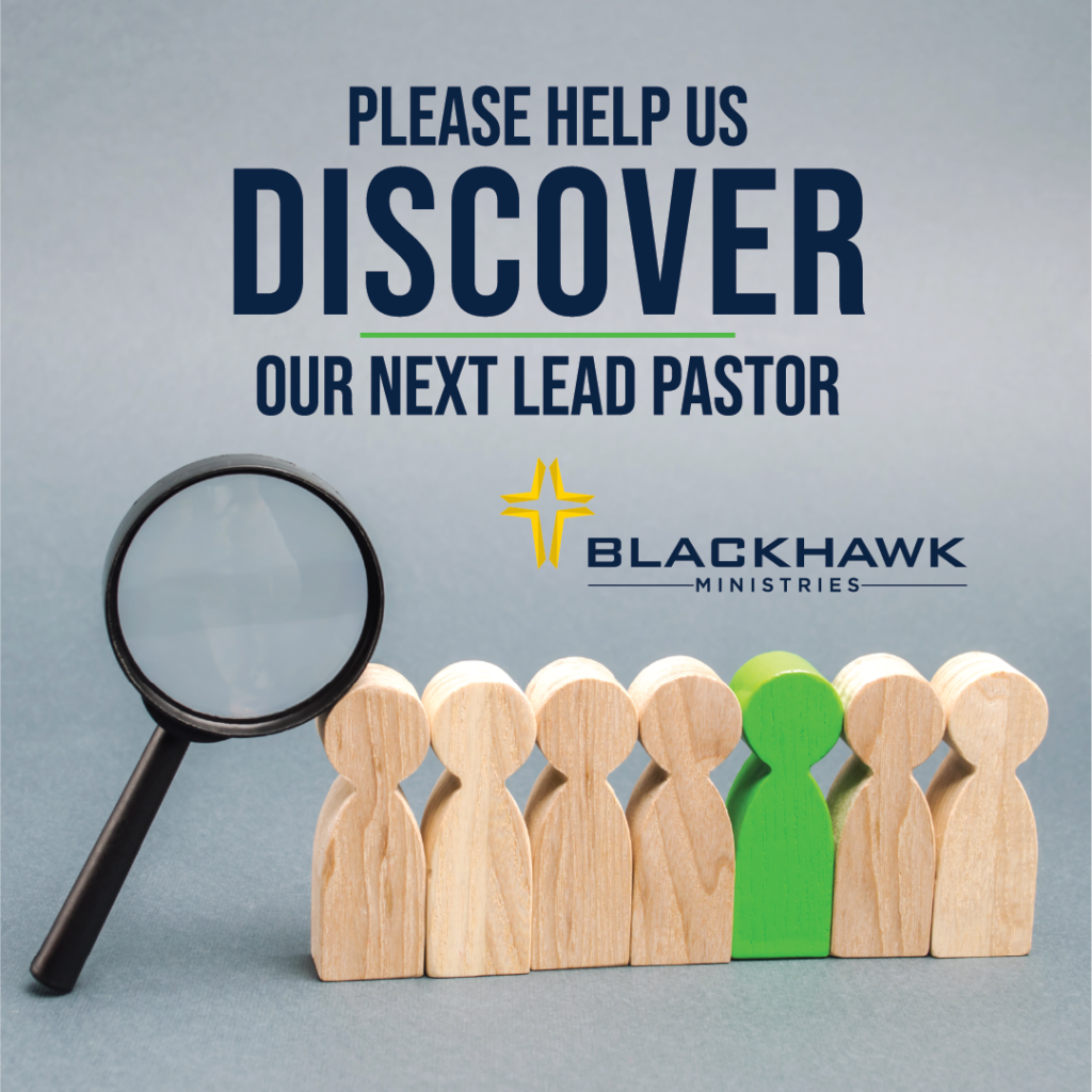 Please Help Us Discover our Next Lead Pastor