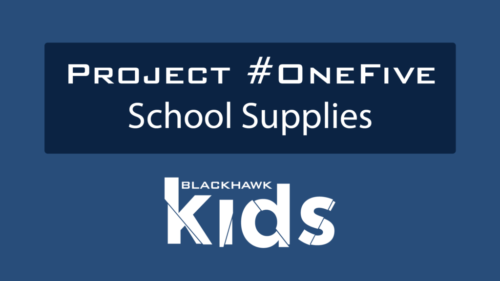 Project #OneFive School Supplies