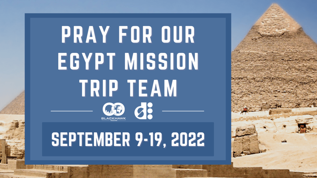 Egypt Mission Trip – Sept 9-19