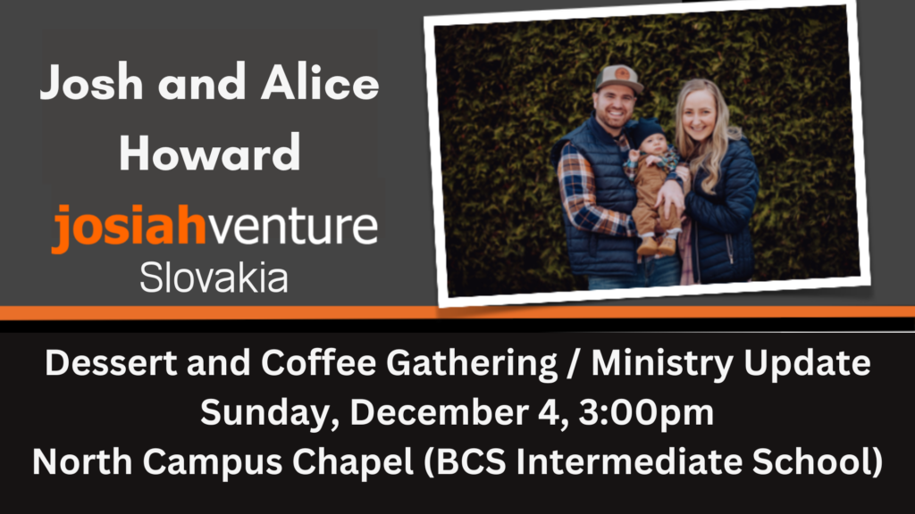 Missionary Dessert and Coffee Gathering
