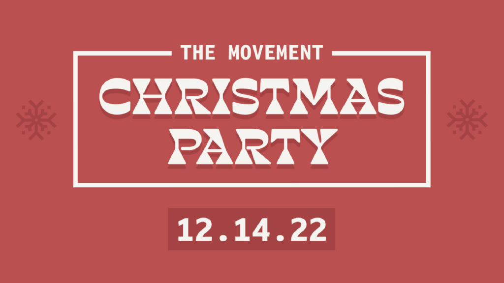 The Movement « Christmas Party