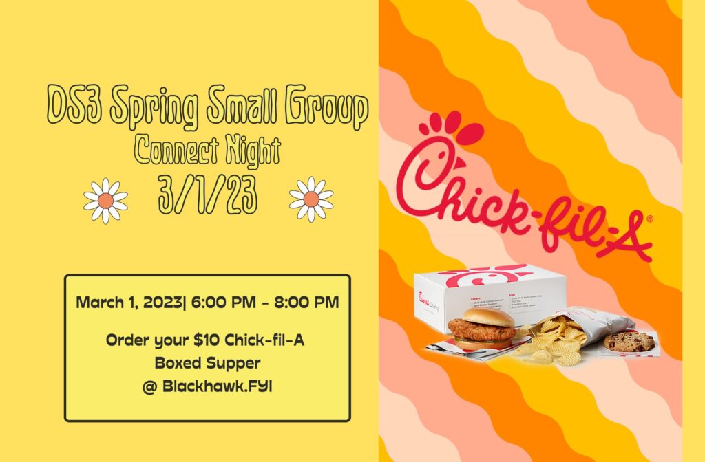 DS3 Chick-fil-A Spring Connect Night