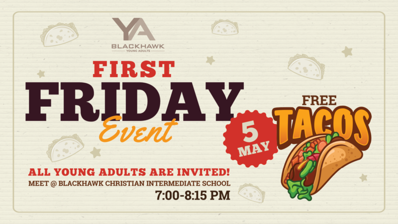 Young Adults | First Friday!