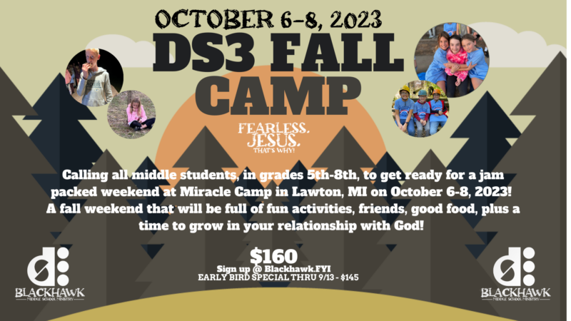 DS3 Fall Camp // October 6 – 8, 2023