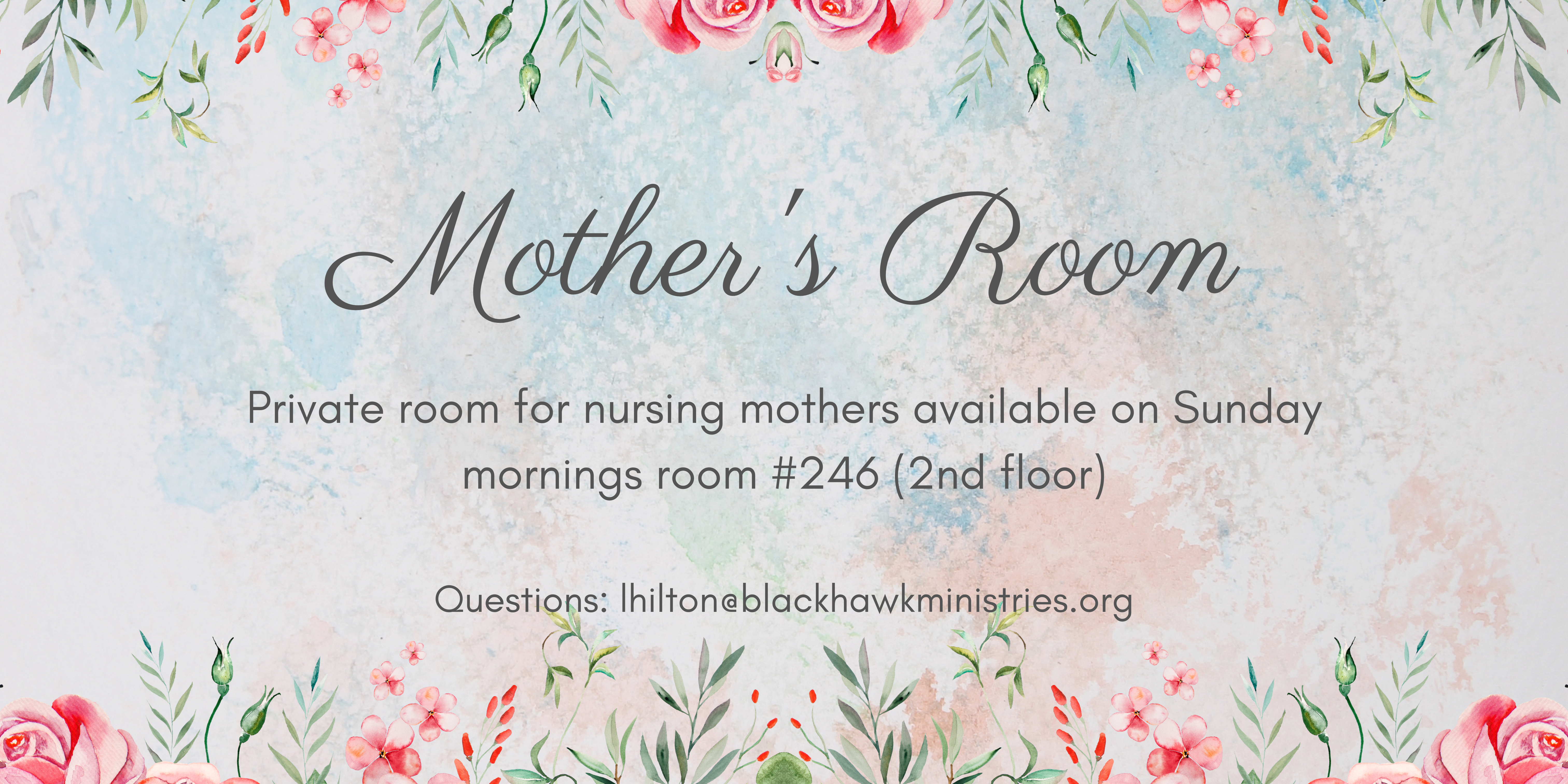 Nursing Mother’s Room